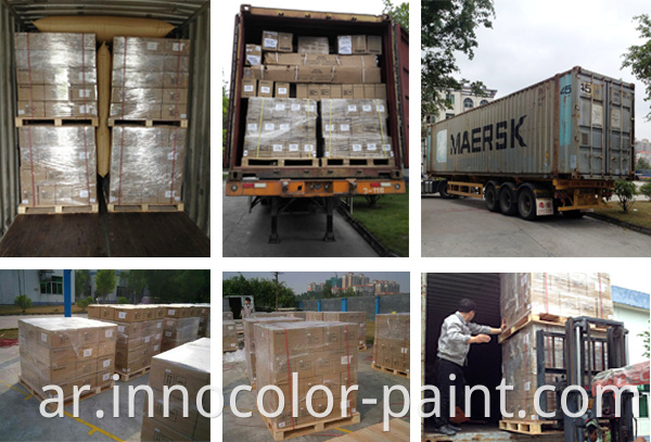 طلاء السيارة Innocolor High Gloss Metallic Automoitive Refinish Paint Paint Colors Autobody Repair Paint